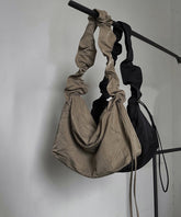 Original Design Khaki Drawstring Large Capacity Satchel Bags SX1008